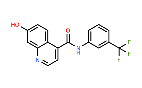 CAS 1624261-38-6 | 7-Hydroxy-N-(3-(trifluoromethyl)phenyl)quinoline-4-carboxamide