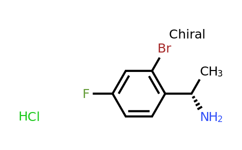 CAS 1624261-91-1 | (S)-1-(2-Bromo-4-fluorophenyl)ethanamine hydrochloride