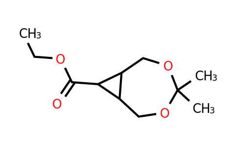 CAS 1624262-21-0 | Ethyl 4,4-dimethyl-3,5-dioxabicyclo[5.1.0]octane-8-carboxylate