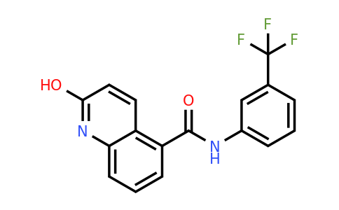 CAS 1624262-32-3 | 2-Hydroxy-N-(3-(trifluoromethyl)phenyl)quinoline-5-carboxamide