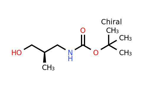 CAS 162465-50-1 | (R)-tert-Butyl (3-hydroxy-2-methylpropyl)carbamate