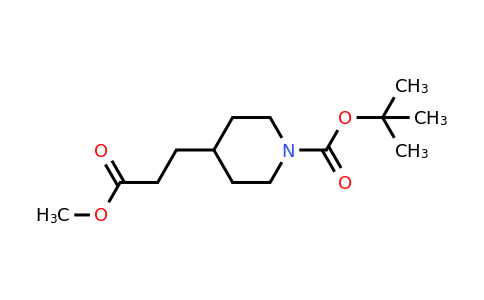 CAS 162504-75-8 | Methyl N-Boc-4-piperidinepropionate