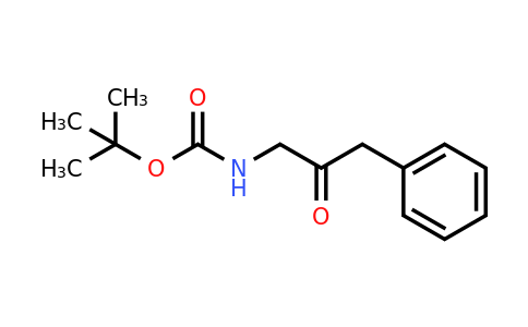 CAS 162536-89-2 | tert-Butyl N-(2-oxo-3-phenylpropyl)carbamate