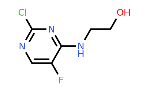 CAS 16255-90-6 | 2-((2-Chloro-5-fluoropyrimidin-4-yl)amino)ethanol