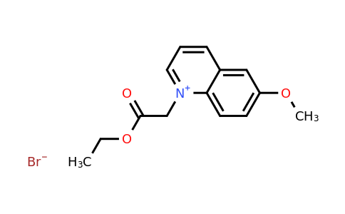 CAS 162558-52-3 | 1-(2-Ethoxy-2-oxoethyl)-6-methoxyquinolin-1-ium bromide