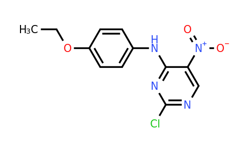 CAS 1625680-08-1 | 2-Chloro-N-(4-ethoxyphenyl)-5-nitropyrimidin-4-amine
