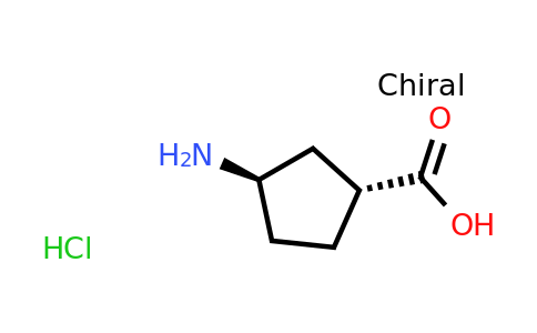 CAS 1625682-44-1 | (1R,3R)-3-aminocyclopentane-1-carboxylic acid hydrochloride