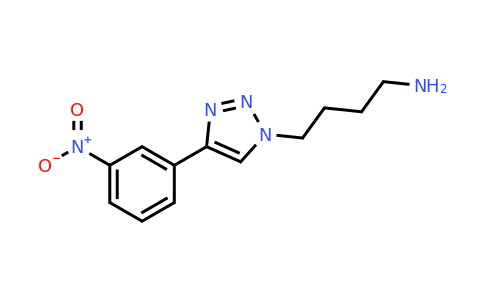 CAS 1626413-51-1 | 4-[4-(3-nitrophenyl)-1H-1,2,3-triazol-1-yl]butan-1-amine