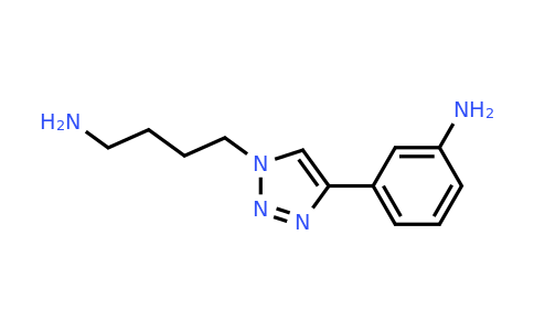 CAS 1626413-52-2 | 3-[1-(4-aminobutyl)-1h-1,2,3-triazol-4-yl]aniline