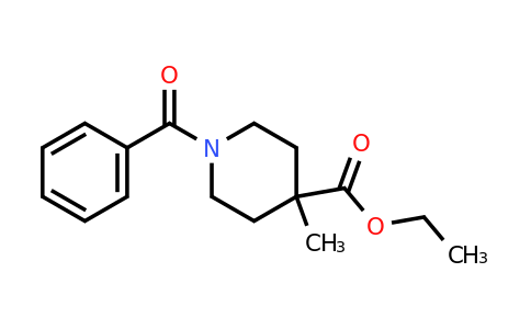 CAS 162648-30-8 | ethyl 1-benzoyl-4-methylpiperidine-4-carboxylate