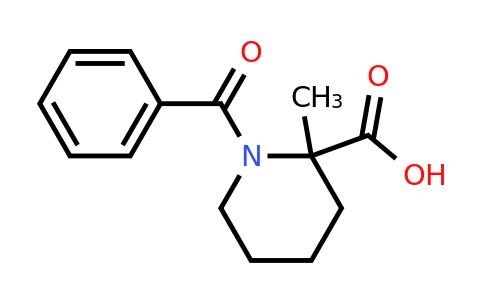 CAS 162648-37-5 | 1-benzoyl-2-methylpiperidine-2-carboxylic acid