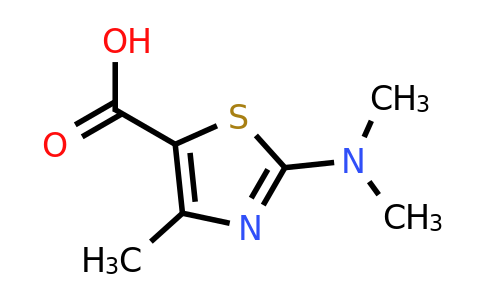 CAS 162650-62-6 | 2-(dimethylamino)-4-methyl-1,3-thiazole-5-carboxylic acid