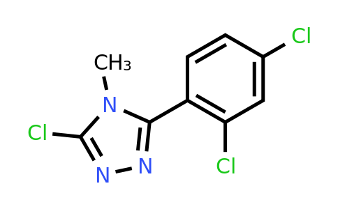 CAS 162693-32-5 | 3-Chloro-5-(2,4-dichlorophenyl)-4-methyl-4H-1,2,4-triazole