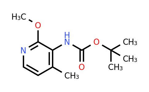 CAS 162709-17-3 | Tert-butyl 2-methoxy-4-methylpyridin-3-ylcarbamate