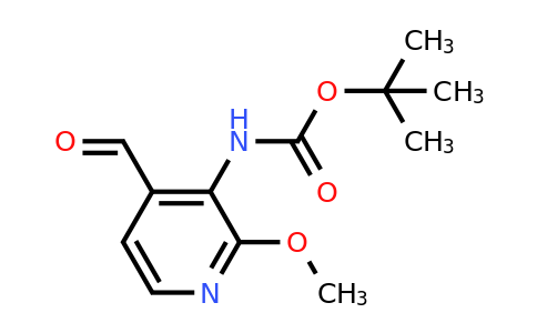 CAS 162709-22-0 | Tert-butyl (4-formyl-2-methoxypyridin-3-YL)carbamate