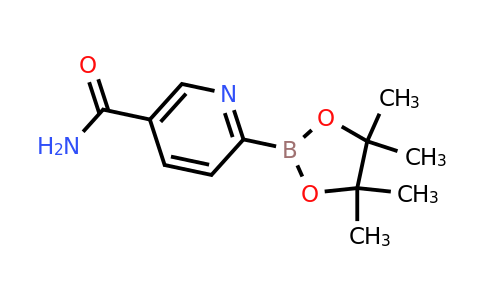 CAS 1627110-84-2 | 6-(4,4,5,5-Tetramethyl-1,3,2-dioxaborolan-2-YL)nicotinamide