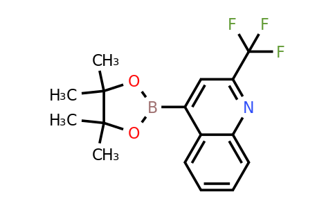 CAS 1627721-84-9 | 2-(Trifluoromethyl)quinolin-4-ylboronic acid pinacol ester