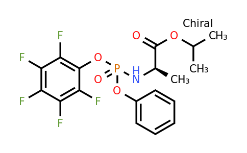 CAS 1627824-09-2 | isopropyl (2R)-2-[(R)-[(2,3,4,5,6-pentafluorophenoxy)-phenoxy-phosphoryl]amino]propanoate