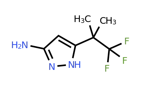 CAS 1627857-93-5 | 5-(1,1,1-trifluoro-2-methylpropan-2-yl)-1H-pyrazol-3-amine