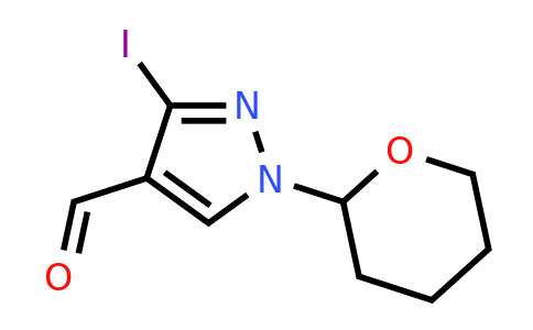 3-iodo-1-tetrahydropyran-2-yl-pyrazole-4-carbaldehyde