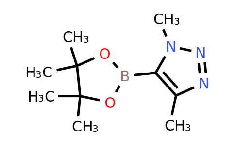 CAS 1627933-42-9 | 1,4-Dimethyl-5-(4,4,5,5-tetramethyl-1,3,2-dioxaborolan-2-YL)-1H-1,2,3-triazole