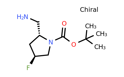 CAS 1627972-84-2 | tert-butyl (2R,4S)-2-(aminomethyl)-4-fluoropyrrolidine-1-carboxylate