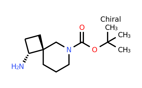 CAS 1627972-89-7 | tert-butyl (1R,4R)-1-amino-6-azaspiro[3.5]nonane-6-carboxylate