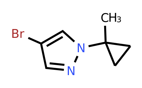 CAS 1628214-21-0 | 4-bromo-1-(1-methylcyclopropyl)-1H-pyrazole