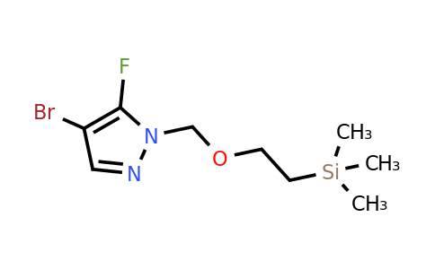 CAS 1628214-23-2 | 2-[(4-bromo-5-fluoro-pyrazol-1-yl)methoxy]ethyl-trimethyl-silane