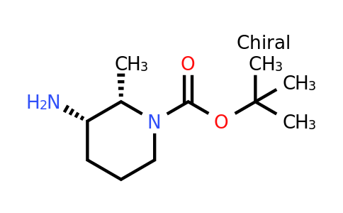 CAS 1628258-95-6 | cis-tert-butyl 3-amino-2-methylpiperidine-1-carboxylate