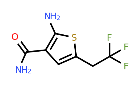 CAS 1628317-82-7 | 2-amino-5-(2,2,2-trifluoroethyl)thiophene-3-carboxamide