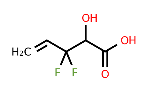 CAS 1628332-54-6 | 3,3-Difluoro-2-hydroxypent-4-enoic acid