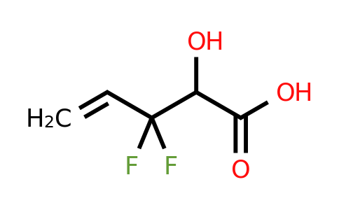3,3-Difluoro-2-hydroxypent-4-enoic acid