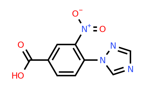 CAS 162848-24-0 | 3-nitro-4-(1H-1,2,4-triazol-1-yl)benzoic acid