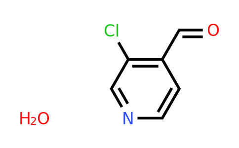 CAS 1628557-03-8 | 3-Chloroisonicotinaldehyde hydrate