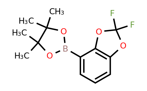 CAS 1628572-83-7 | 2-(2,2-Difluorobenzo[D][1,3]dioxol-4-YL)-4,4,5,5-tetramethyl-1,3,2-dioxaborolane