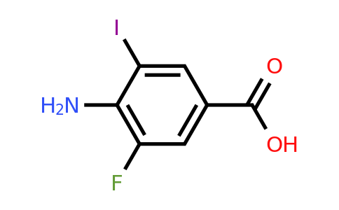 CAS 1628604-94-3 | 4-Amino-3-fluoro-5-iodobenzoic acid
