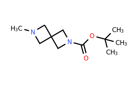 CAS 1628604-98-7 | tert-butyl 6-methyl-2,6-diazaspiro[3.3]heptane-2-carboxylate