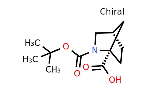 CAS 1628613-10-4 | (1R,4S)-2-[(tert-butoxy)carbonyl]-2-azabicyclo[2.2.1]heptane-1-carboxylic acid