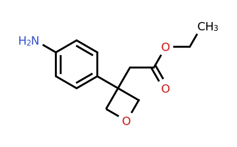 CAS 1628682-21-2 | ethyl 2-[3-(4-aminophenyl)oxetan-3-yl]acetate