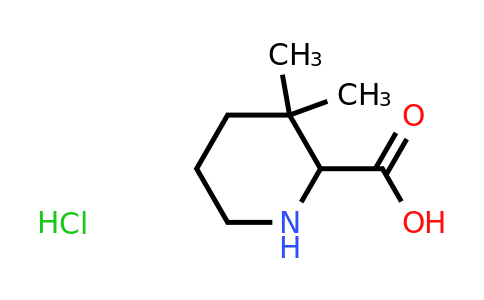 CAS 1628734-55-3 | 3,3-dimethylpiperidine-2-carboxylic acid hydrochloride