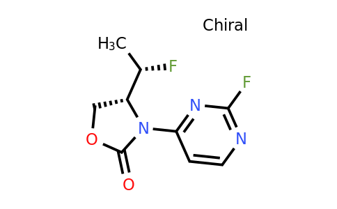 CAS 1628806-43-8 | (4R)-4-[(1S)-1-fluoroethyl]-3-(2-fluoropyrimidin-4-yl)oxazolidin-2-one