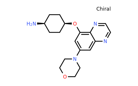 CAS 1628908-34-8 | (1s,4s)-4-(6-morpholinoquinoxalin-8-yloxy)cyclohexanamine
