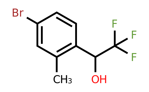 CAS 1628953-52-5 | 1-(4-Bromo-2-methyl-phenyl)-2,2,2-trifluoro-ethanol