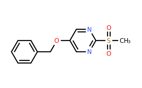 CAS 16290-89-4 | 5-(benzyloxy)-2-methanesulfonylpyrimidine