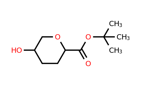 CAS 1629145-46-5 | tert-butyl 5-hydroxyoxane-2-carboxylate