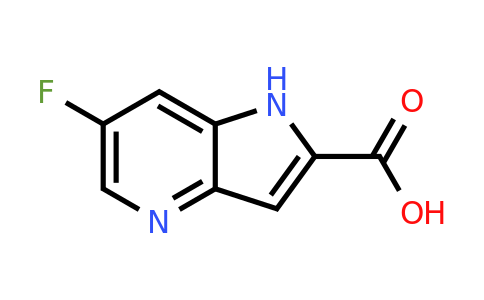 CAS 1629177-07-6 | 6-fluoro-1H-pyrrolo[3,2-b]pyridine-2-carboxylic acid