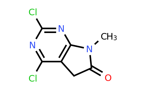 CAS 1629411-93-3 | 2,4-dichloro-7-methyl-5H,6H,7H-pyrrolo[2,3-d]pyrimidin-6-one