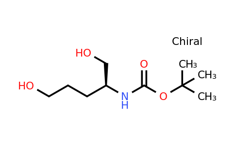 CAS 162955-48-8 | (S)-tert-Butyl (1,5-dihydroxypentan-2-yl)carbamate