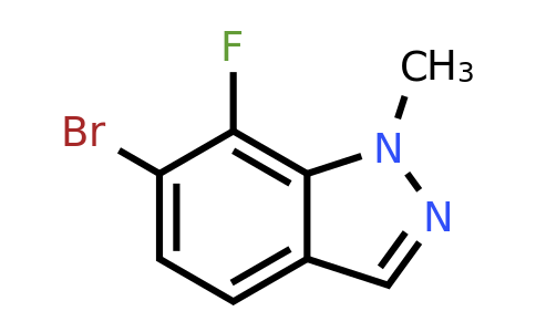 CAS 1629597-07-4 | 6-bromo-7-fluoro-1-methyl-indazole